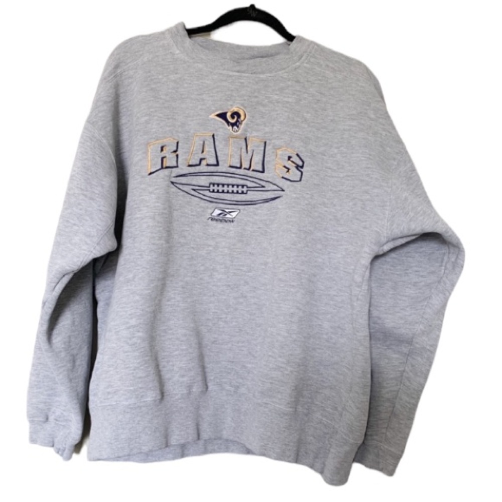 Vintage NFL Rams Crew Football Sweatshirt